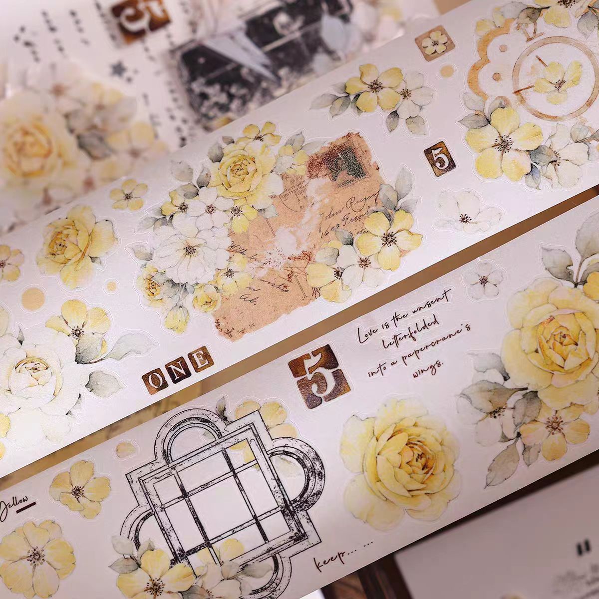 Journal pre-cut tape (5.5cm*6m/roll)