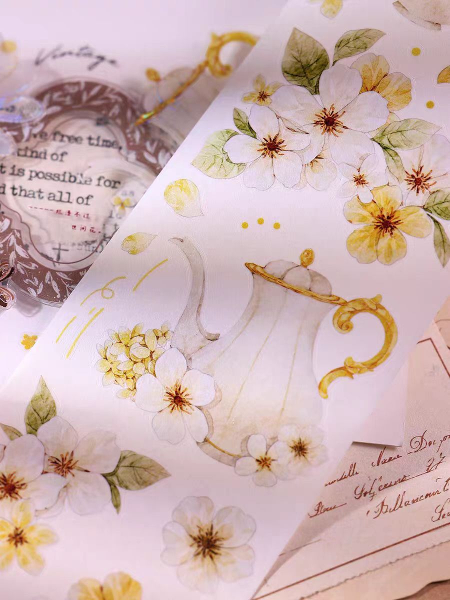 Cinta precortada para journaling (6,5 cm*6 m/rollo)