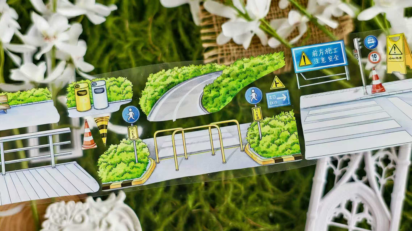 Journal PET landscape tape (5m/roll)