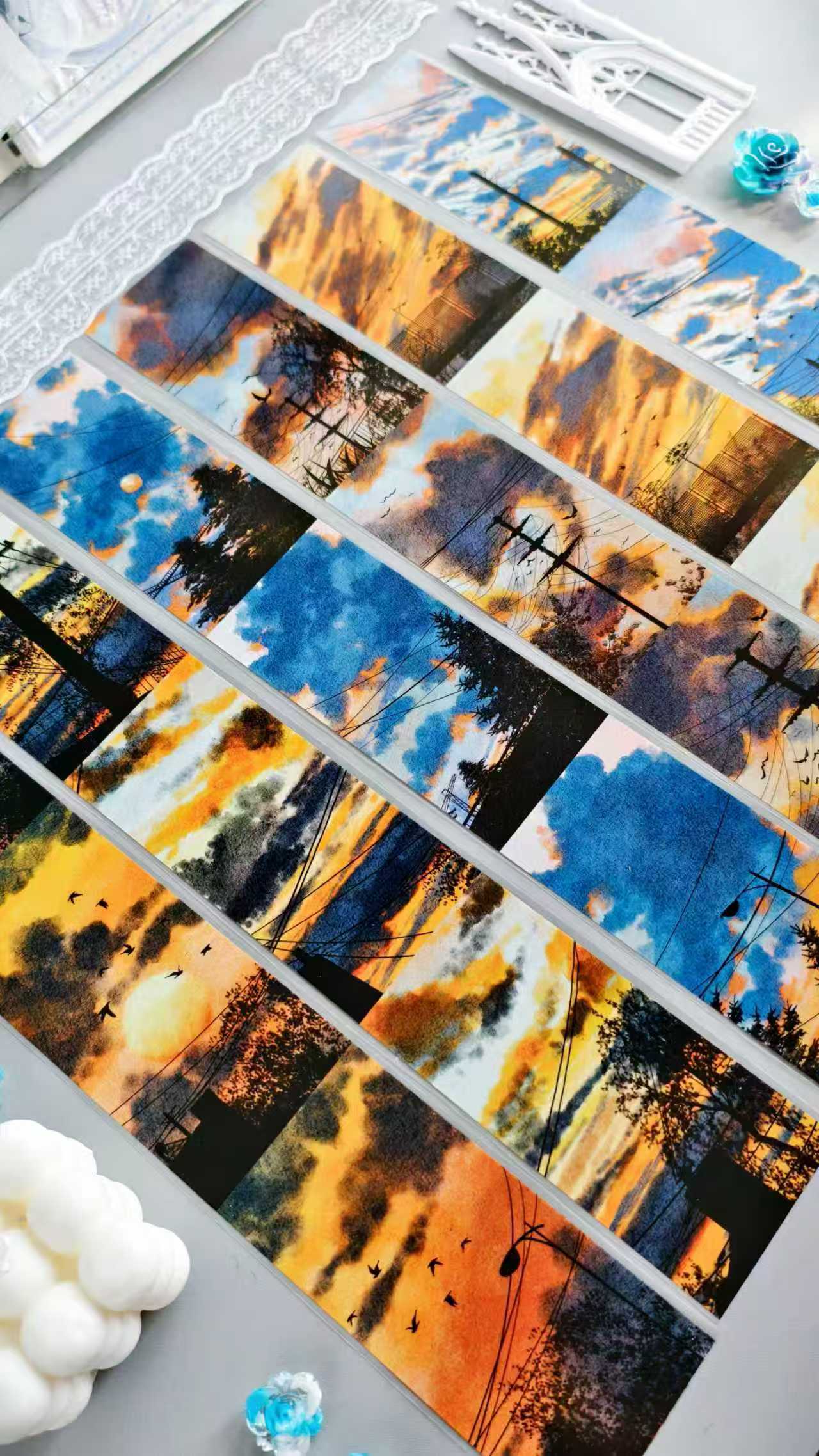 Journal PET landscape tape (5m/roll)