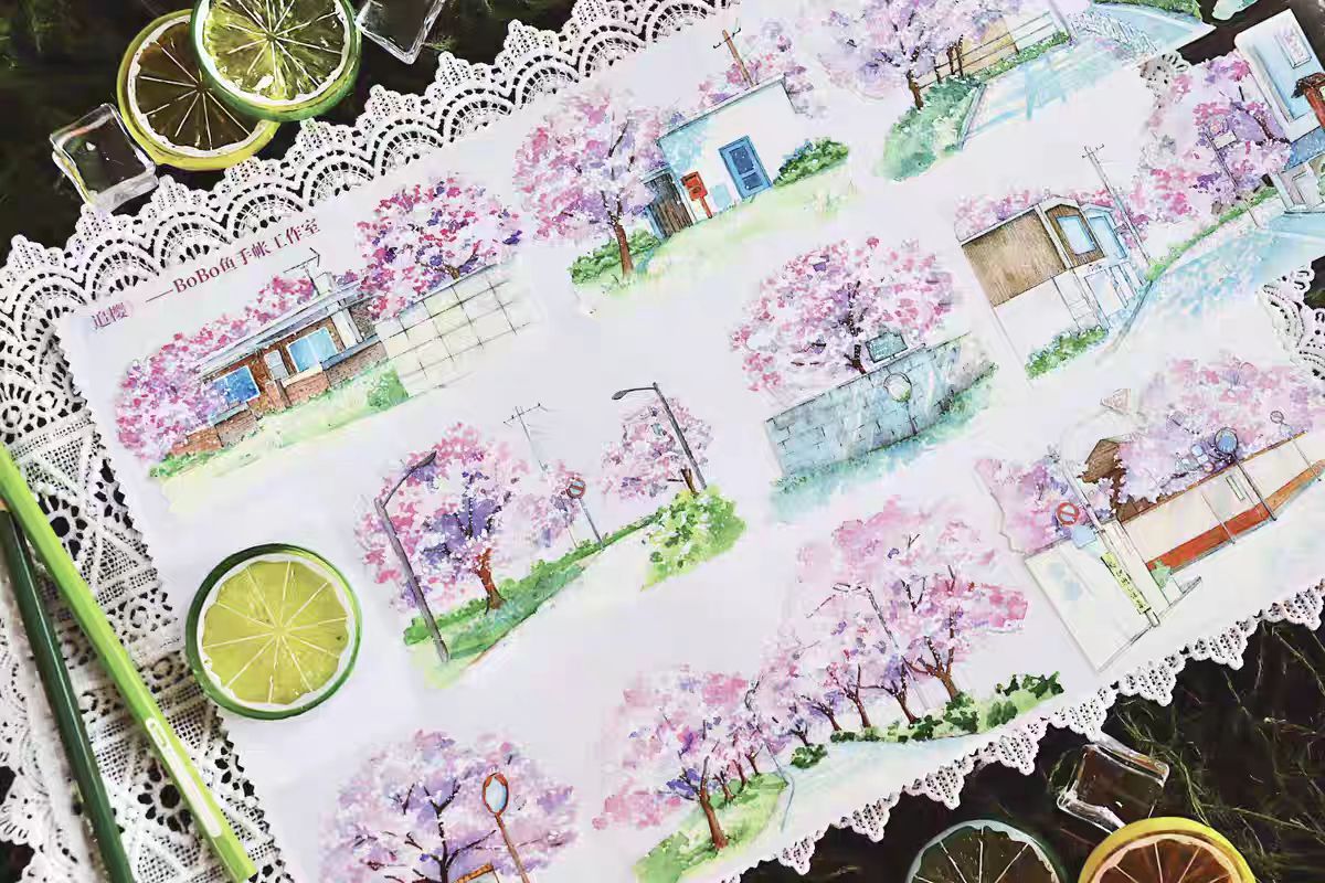 Journal PET tape (8cm*5m/roll)