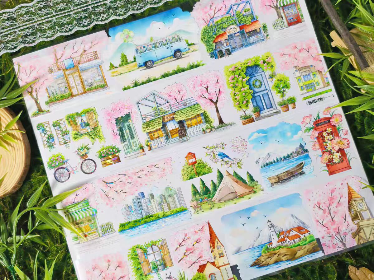 Cinta PET para Journal (7,5 cm*5 m/rollo)