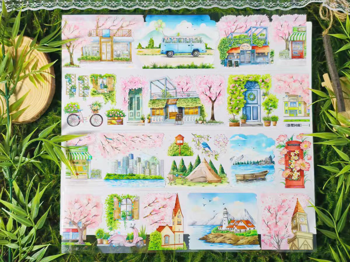 Cinta PET para Journal (7,5 cm*5 m/rollo)