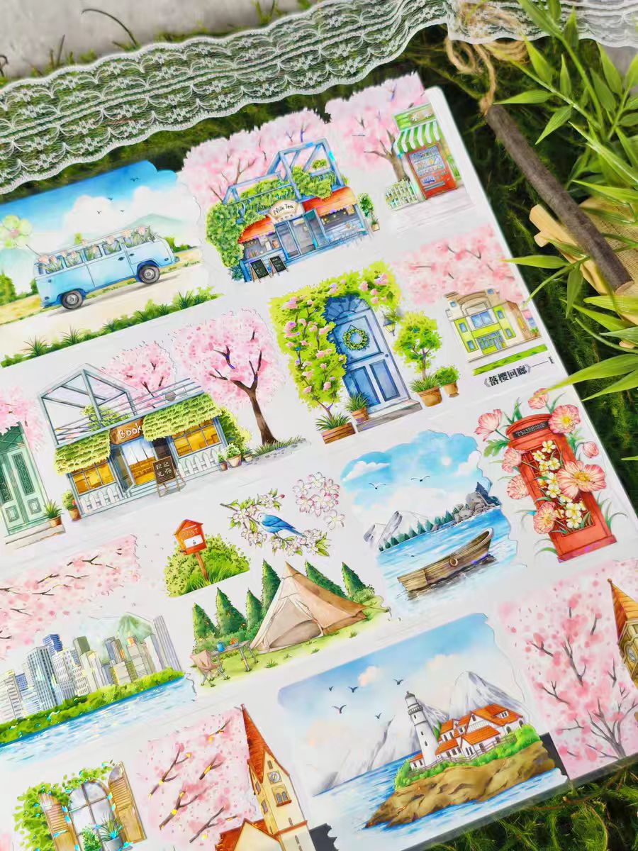 Cinta PET para Journal (7,5 cm*5 m/rollo)