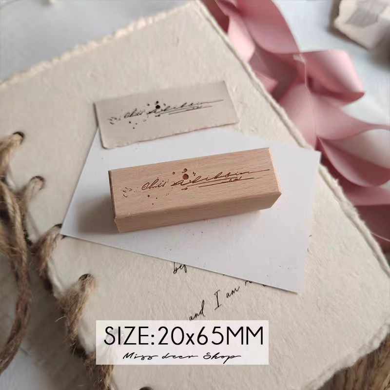 Wooden stamp
