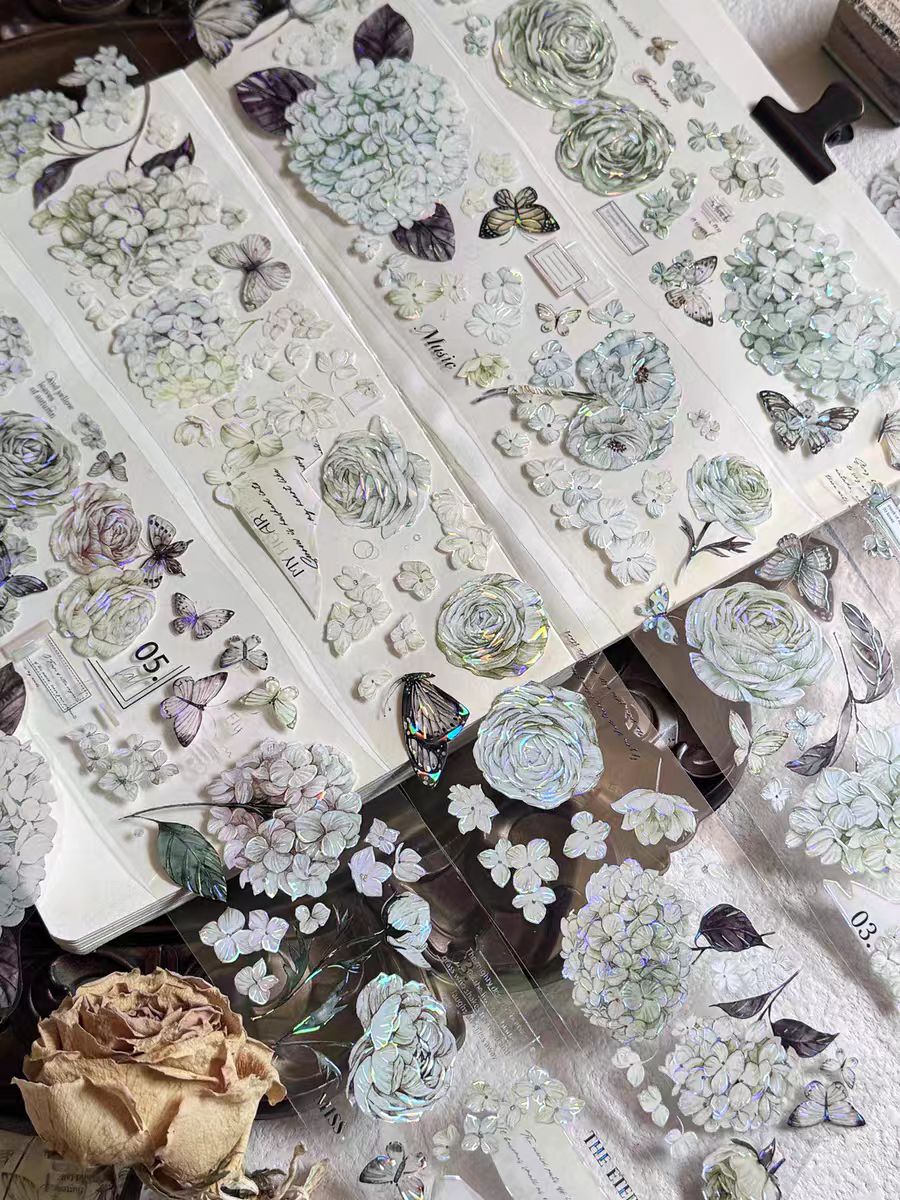 Journal Flower tapes (6m/roll & 10m/roll)