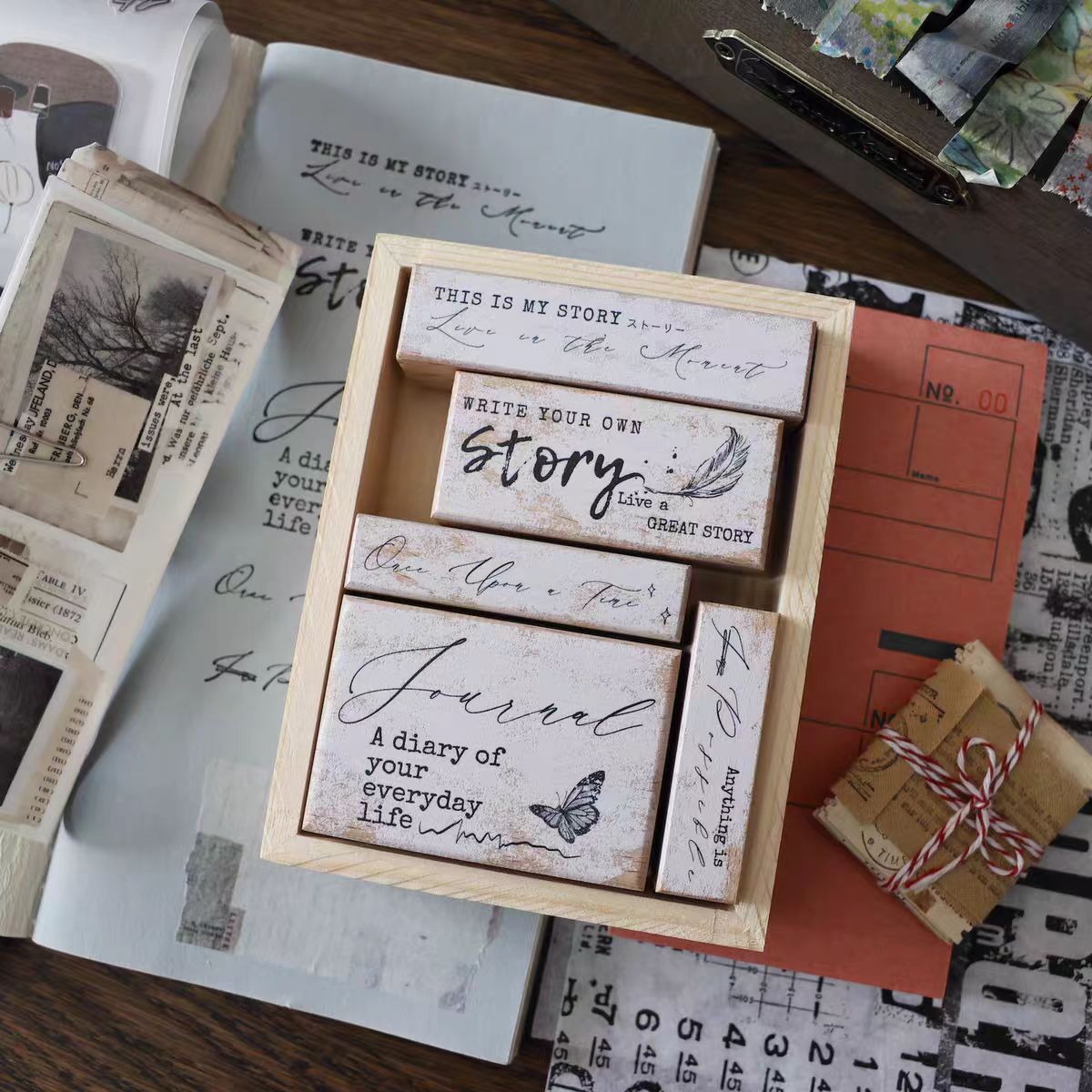 Wooden stamp