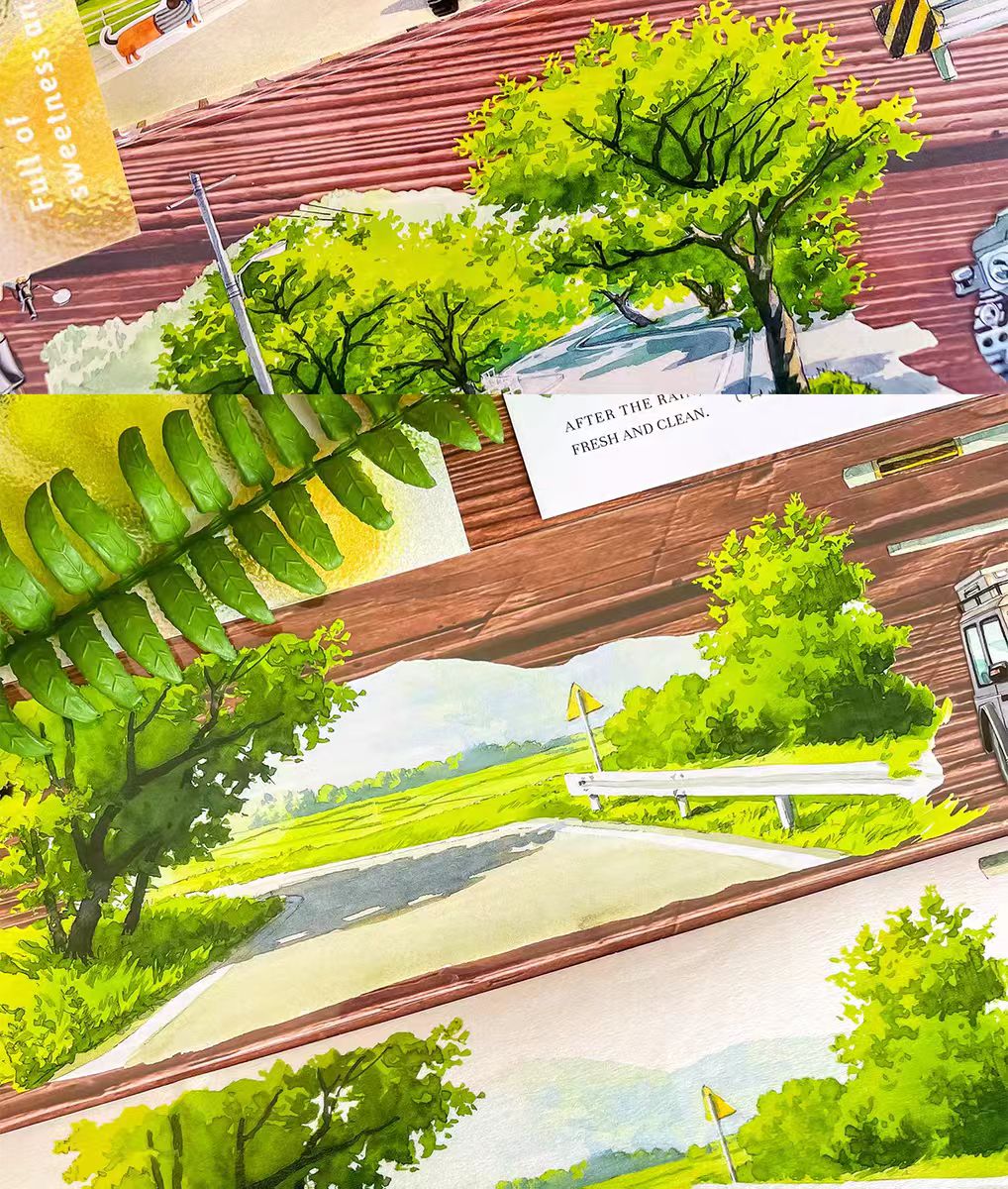 Journal landscape tape (7cm*10m/roll)