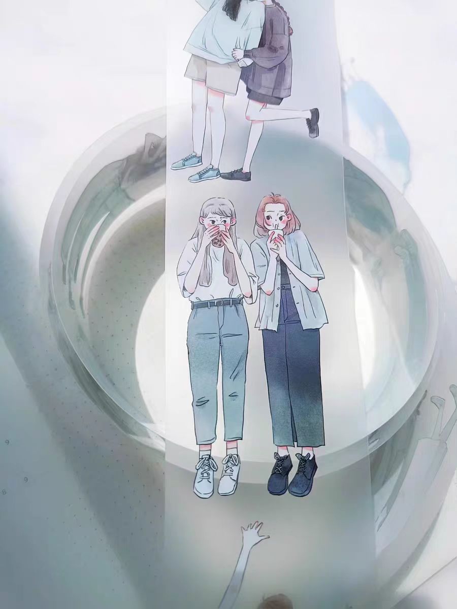 Journal character tape (5cm*10m/roll)
