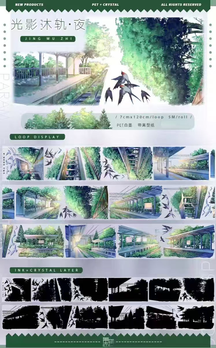 Journal PET tape (5m/roll)