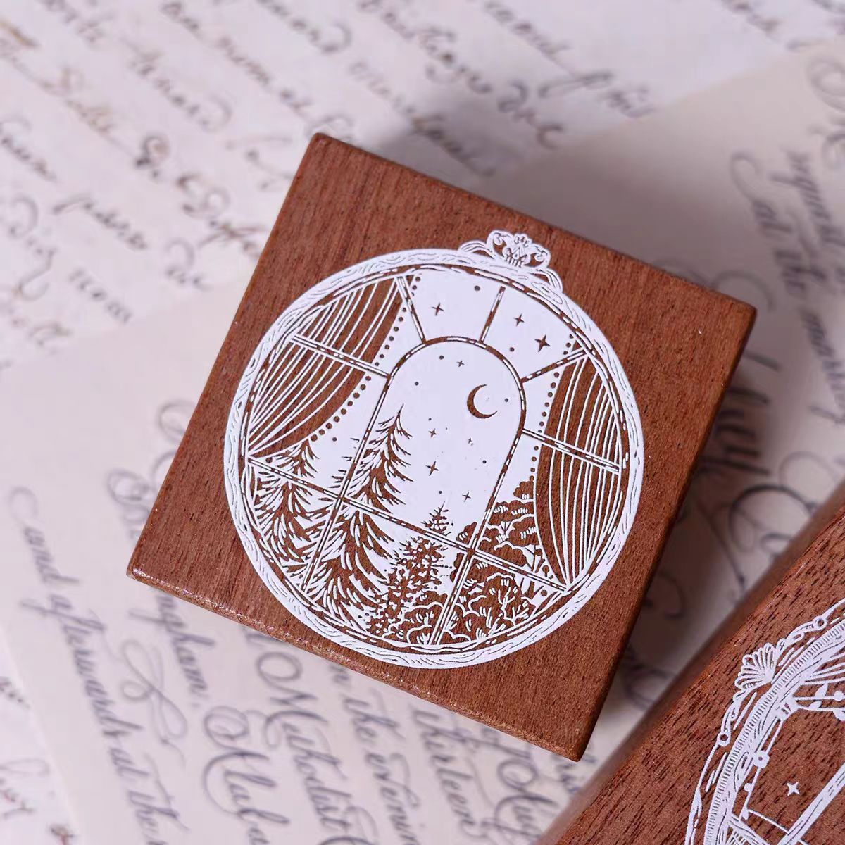 Wooden stamp