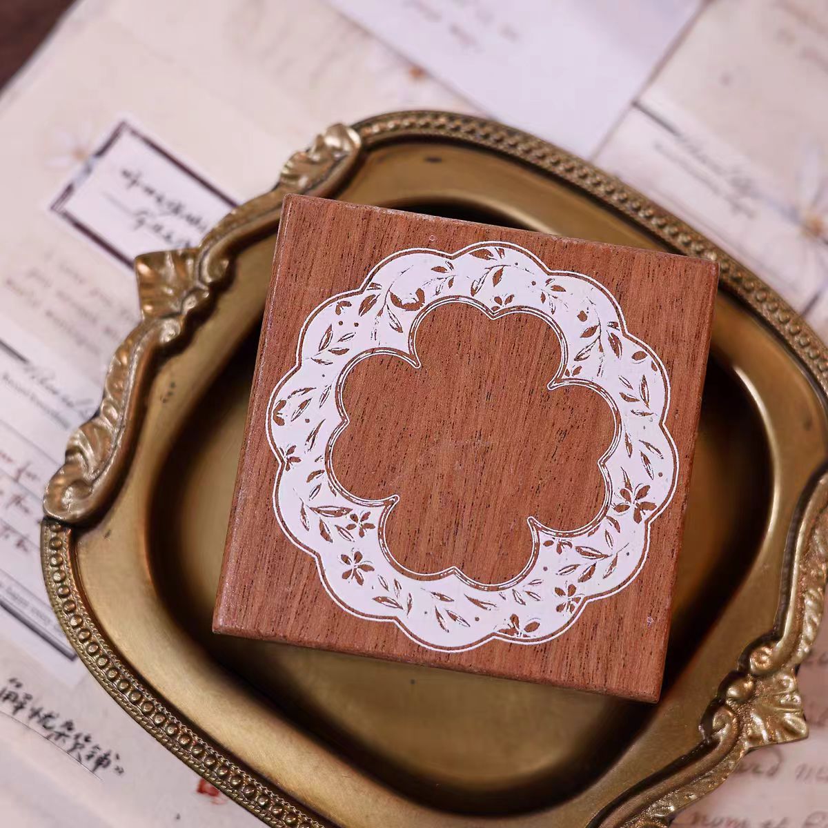 Wooden stamp