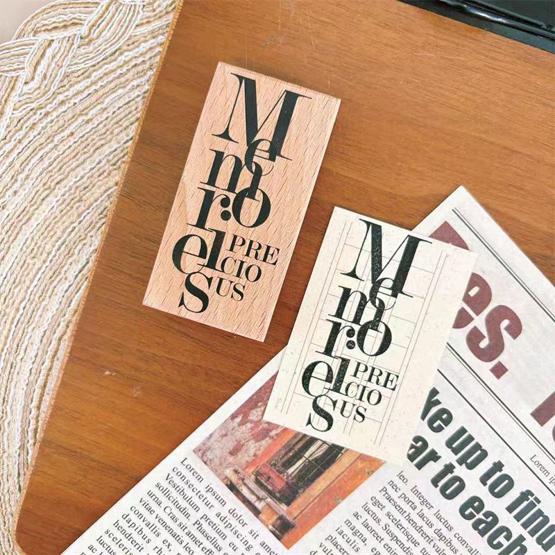 Wooden stamp