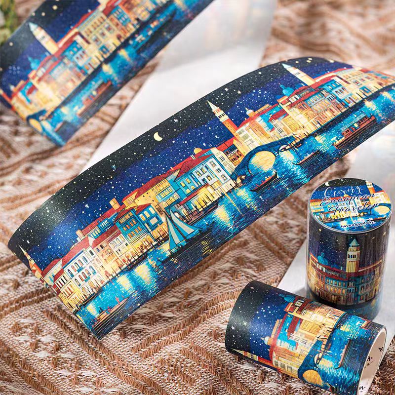 Cinta washi para apuntes (65mm*2m/rollo)