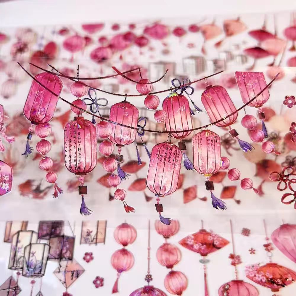 Journal shell light PET tape (6cm*5m/roll)