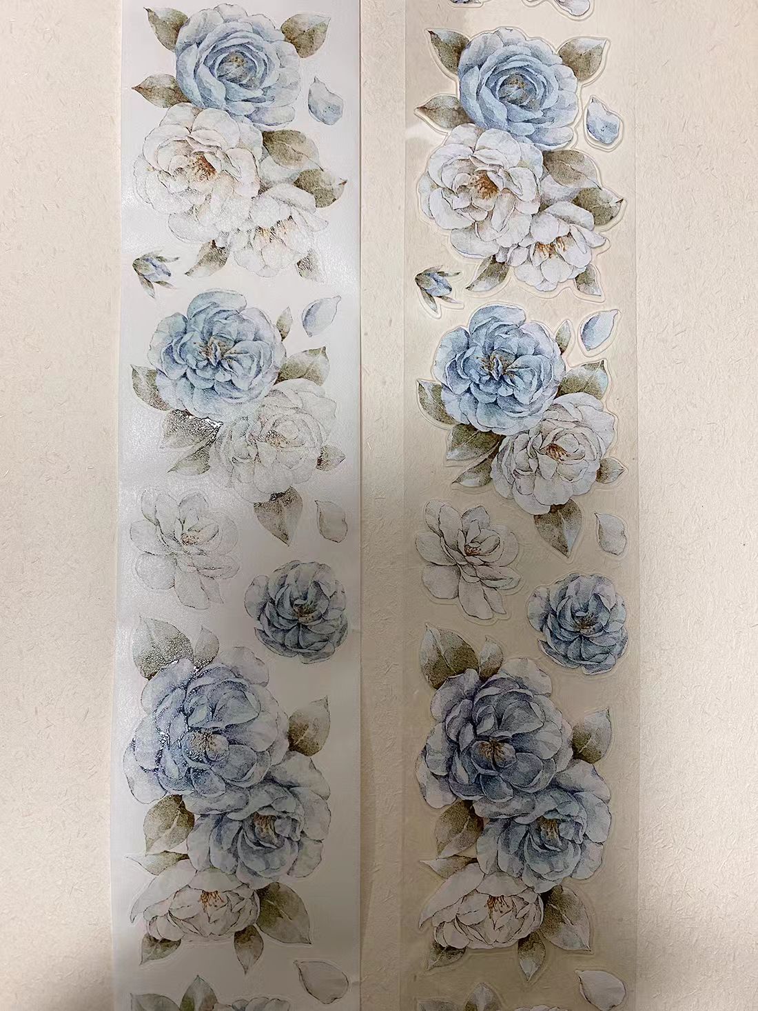 Cinta floral para journaling (5 m/rollo)