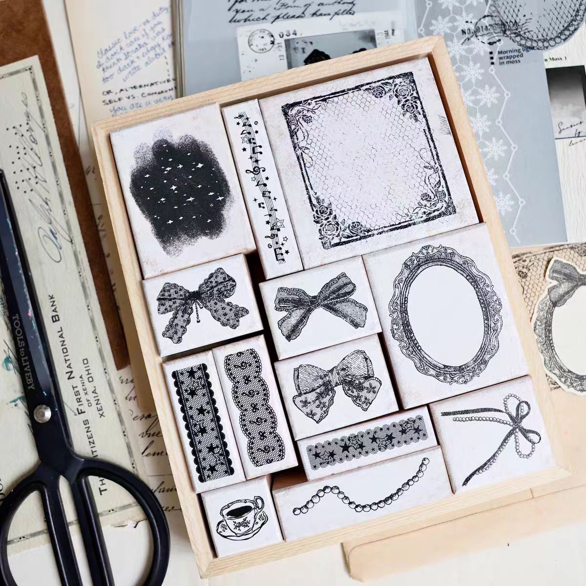 Wooden stamp