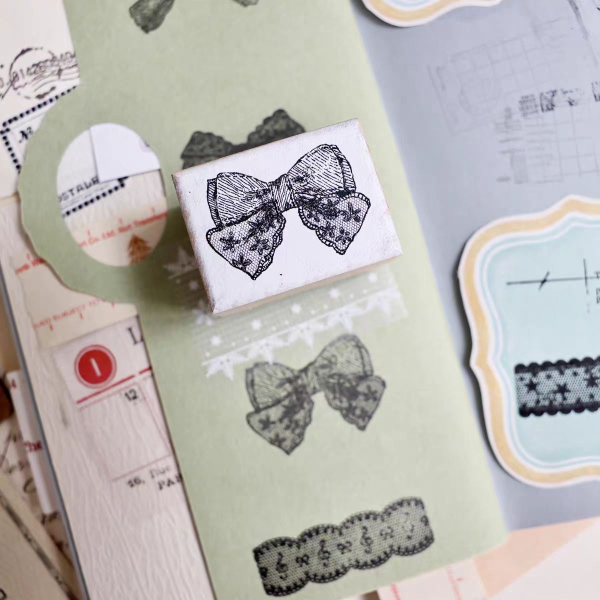 Wooden stamp