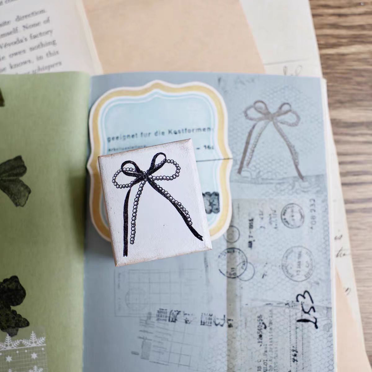 Wooden stamp