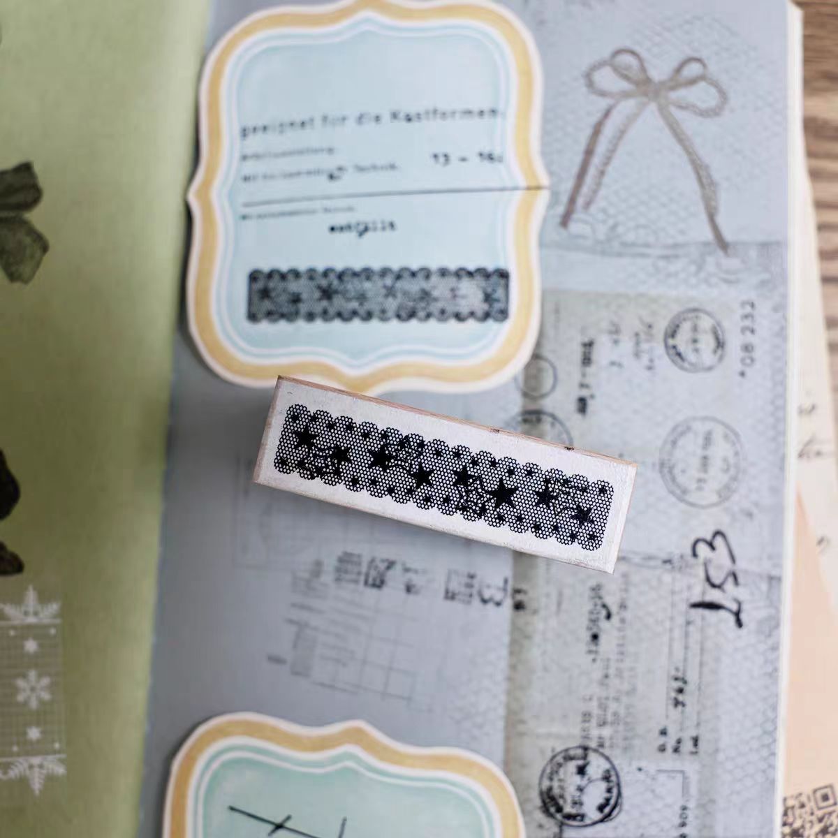 Wooden stamp