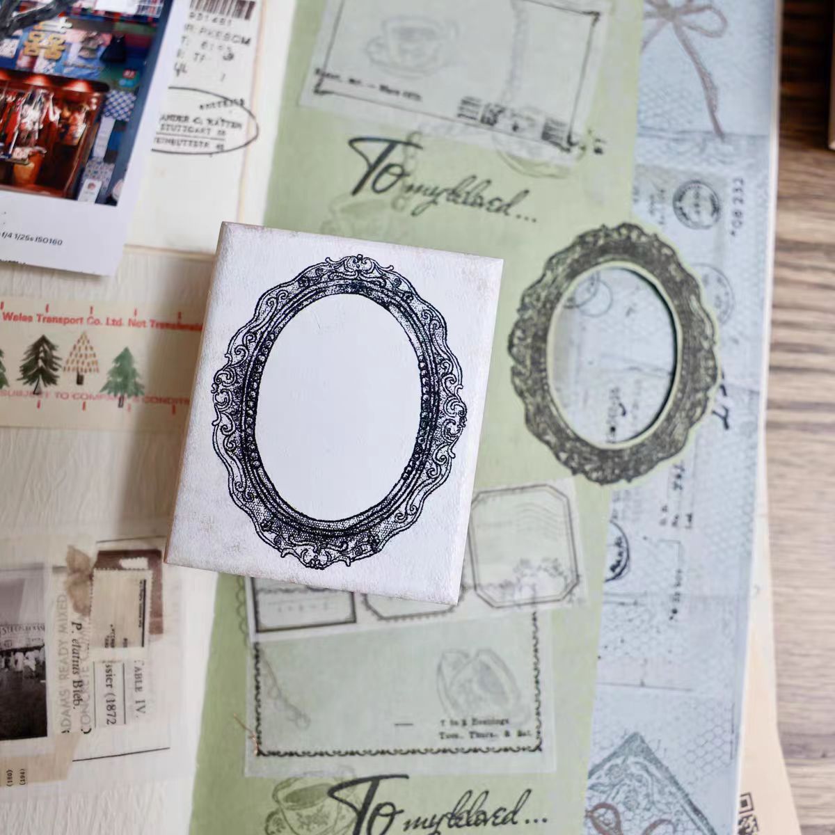 Wooden stamp