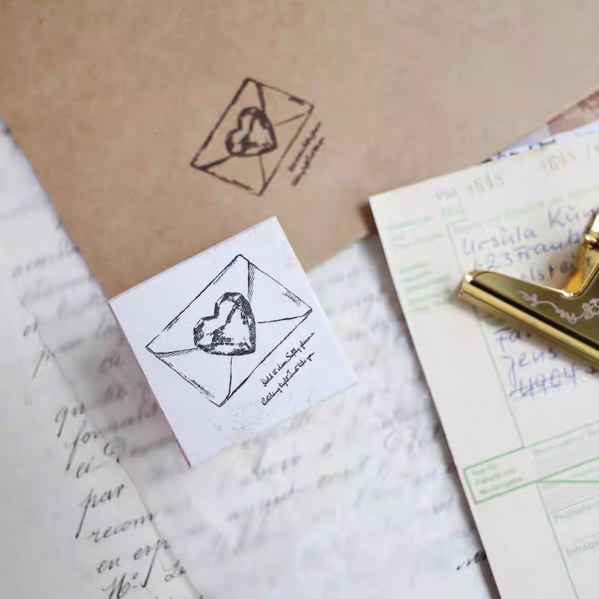 Wooden stamp