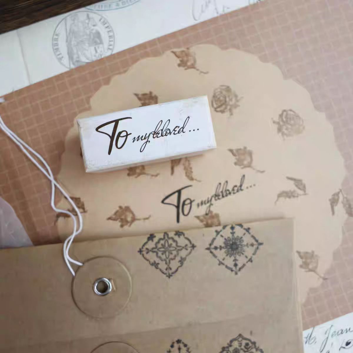 Wooden stamp