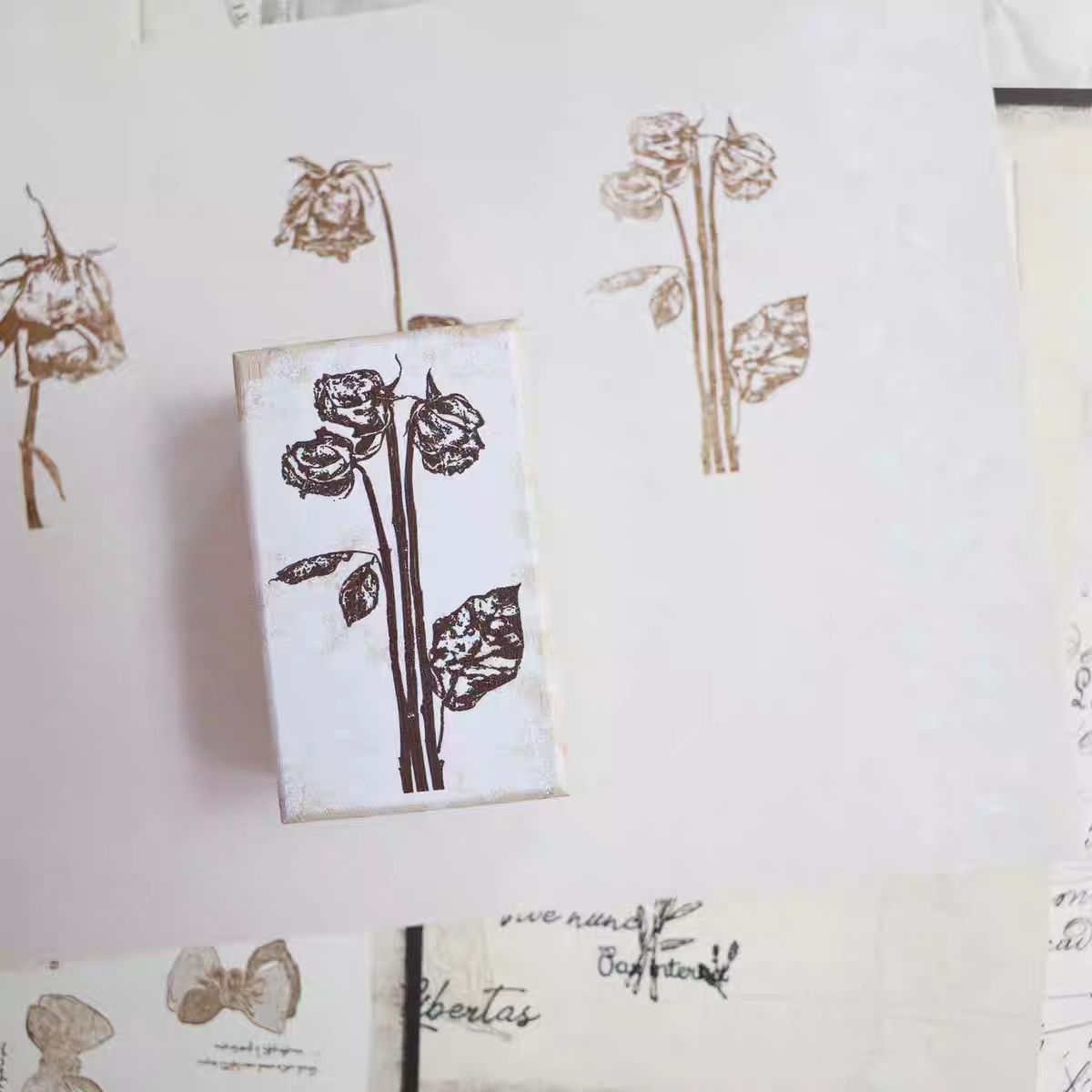 Wooden stamp