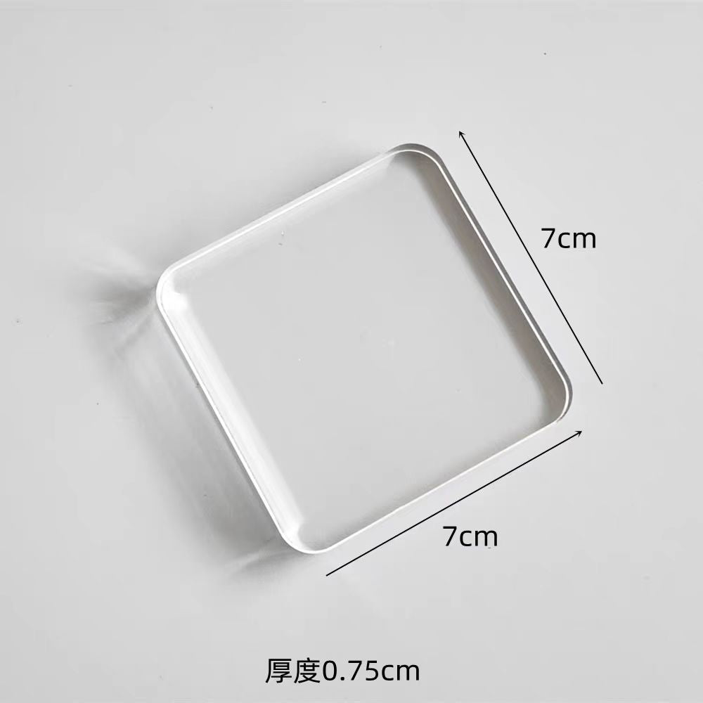 Acrylic silicone stamp handle backplate