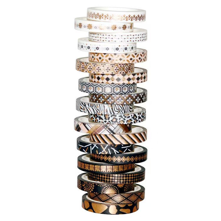 Journal washi tape set (20 rolls/set) 7mm*5m/roll
