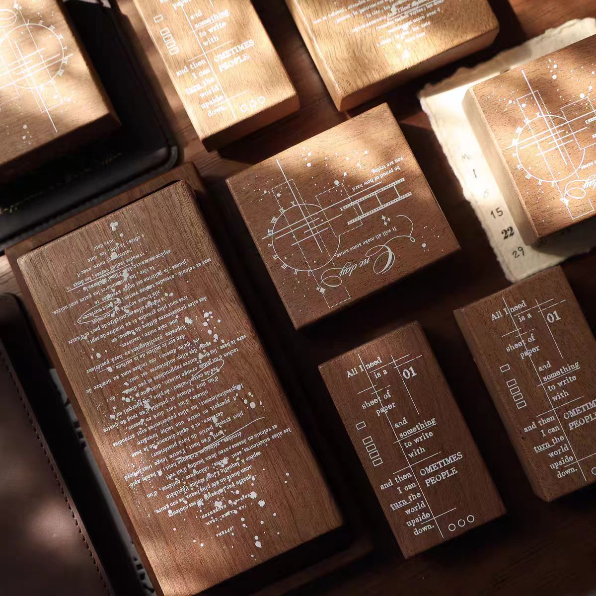 Wooden stamp
