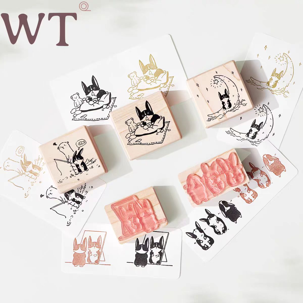 Wooden stamp