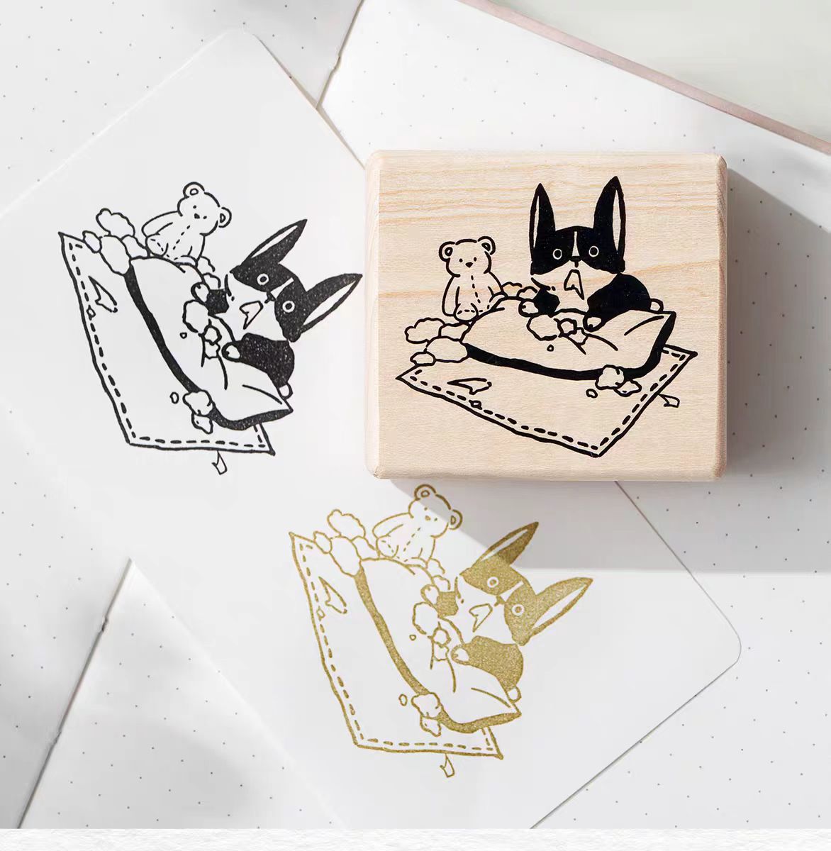Wooden stamp