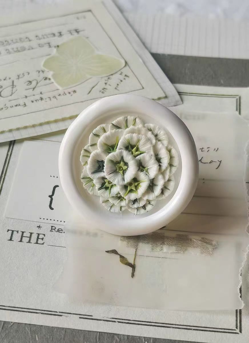 Wooden stamp/ Wax seal (Flower)