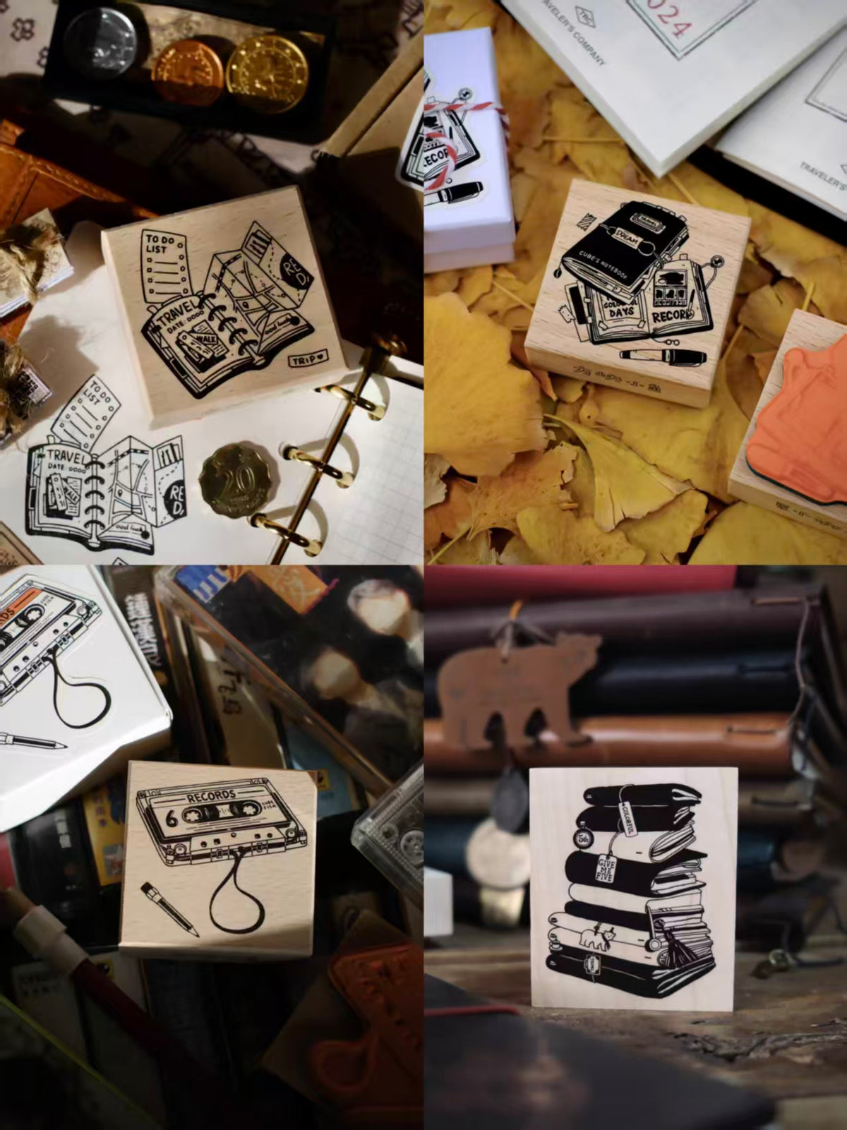 Wooden stamp