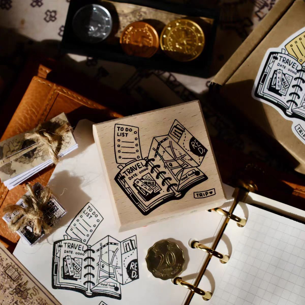 Wooden stamp