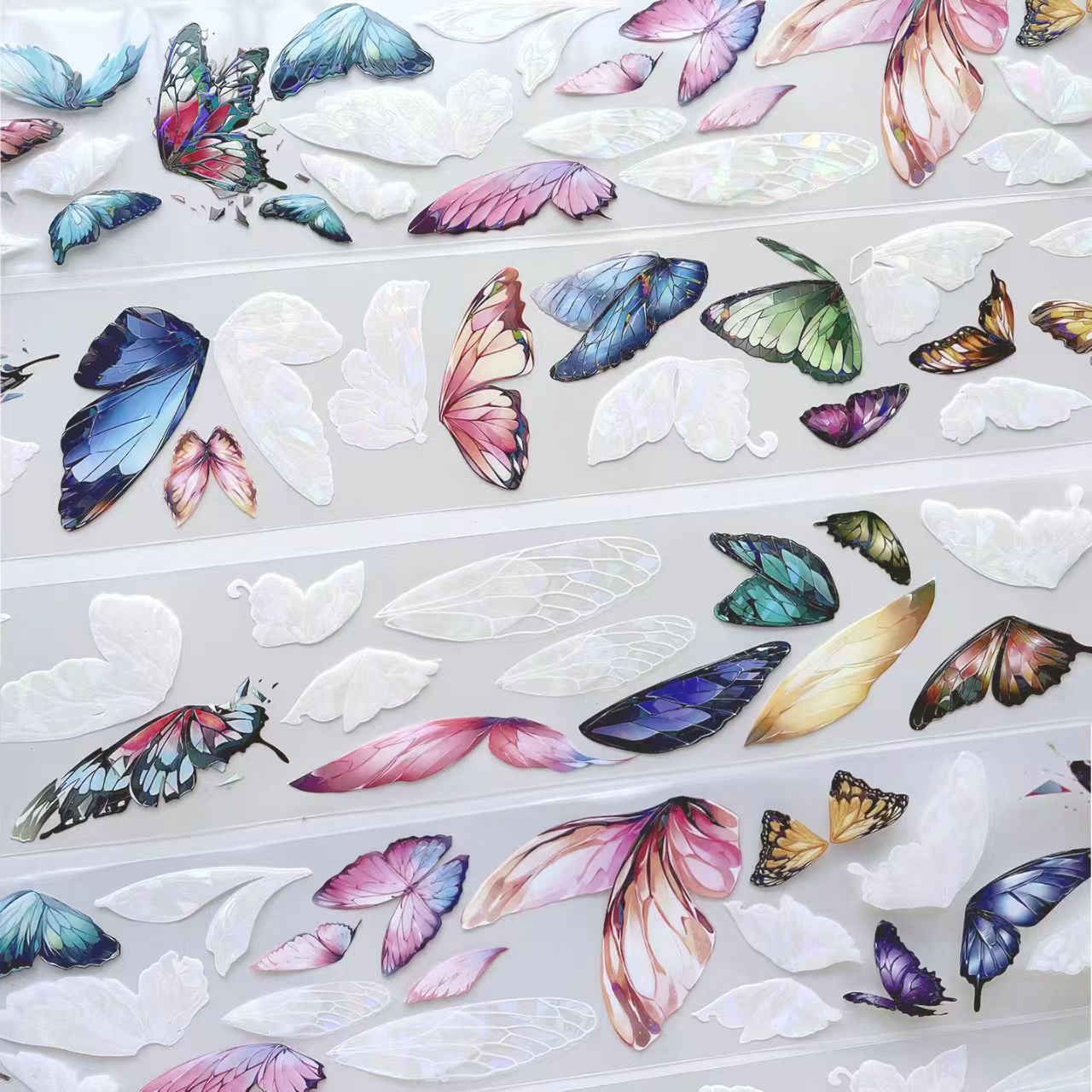 Journal Butterfly PET tape (2m/roll)
