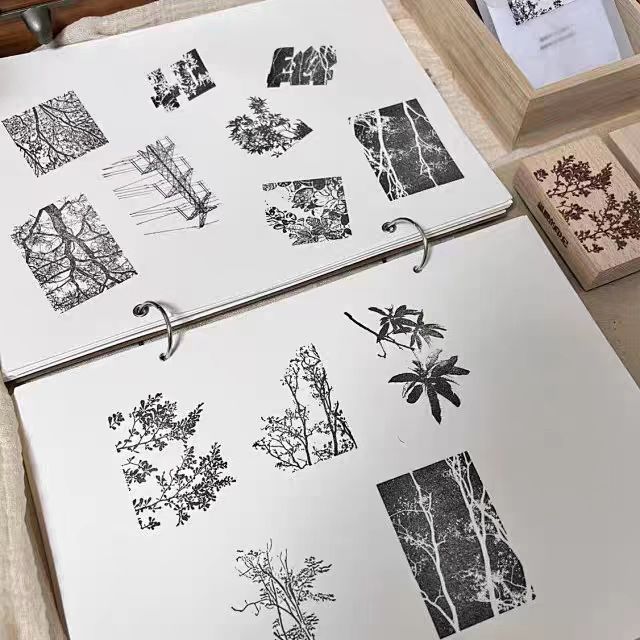 Wooden stamp