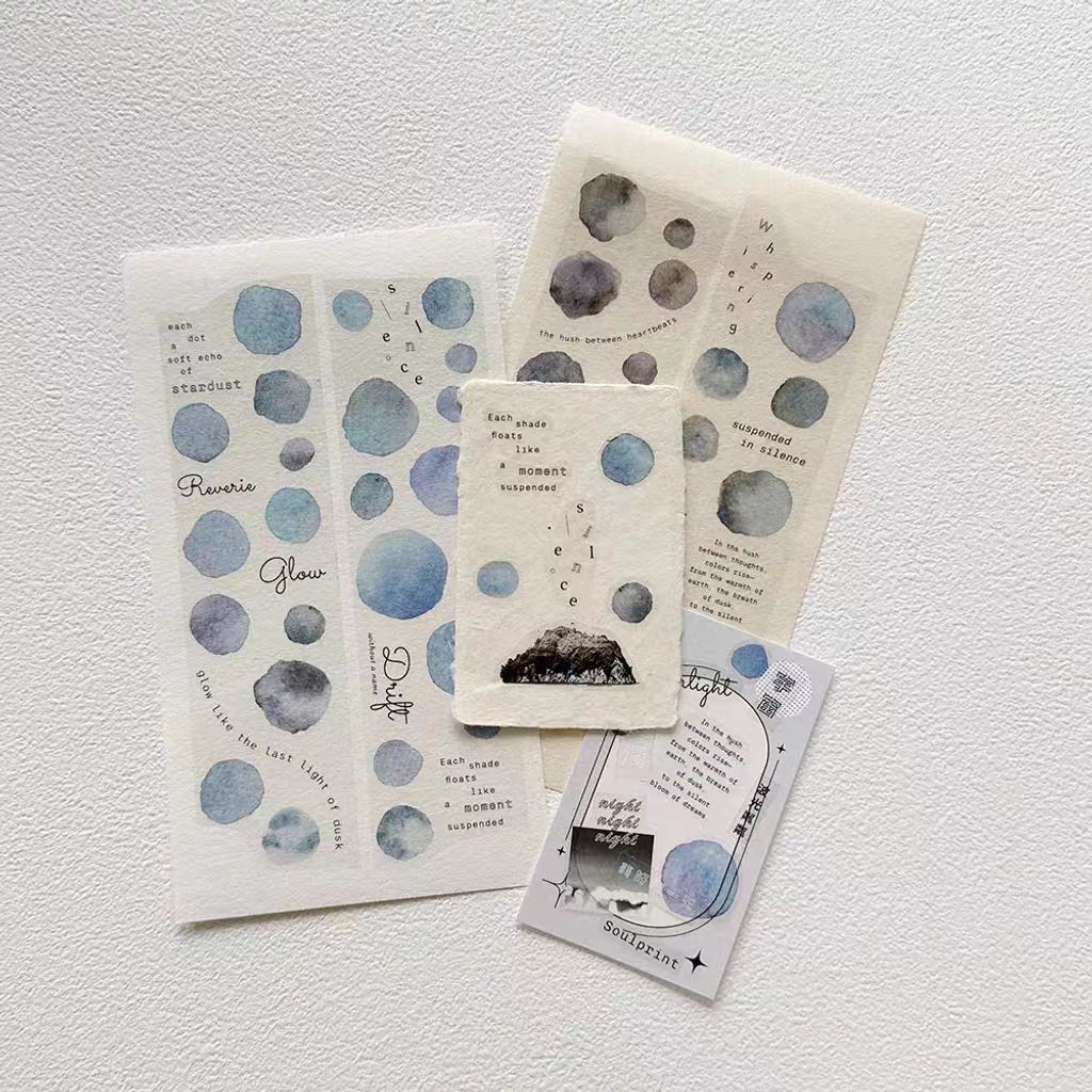 Clear PET Tape for Journaling Scrapbooking DIY Crafts