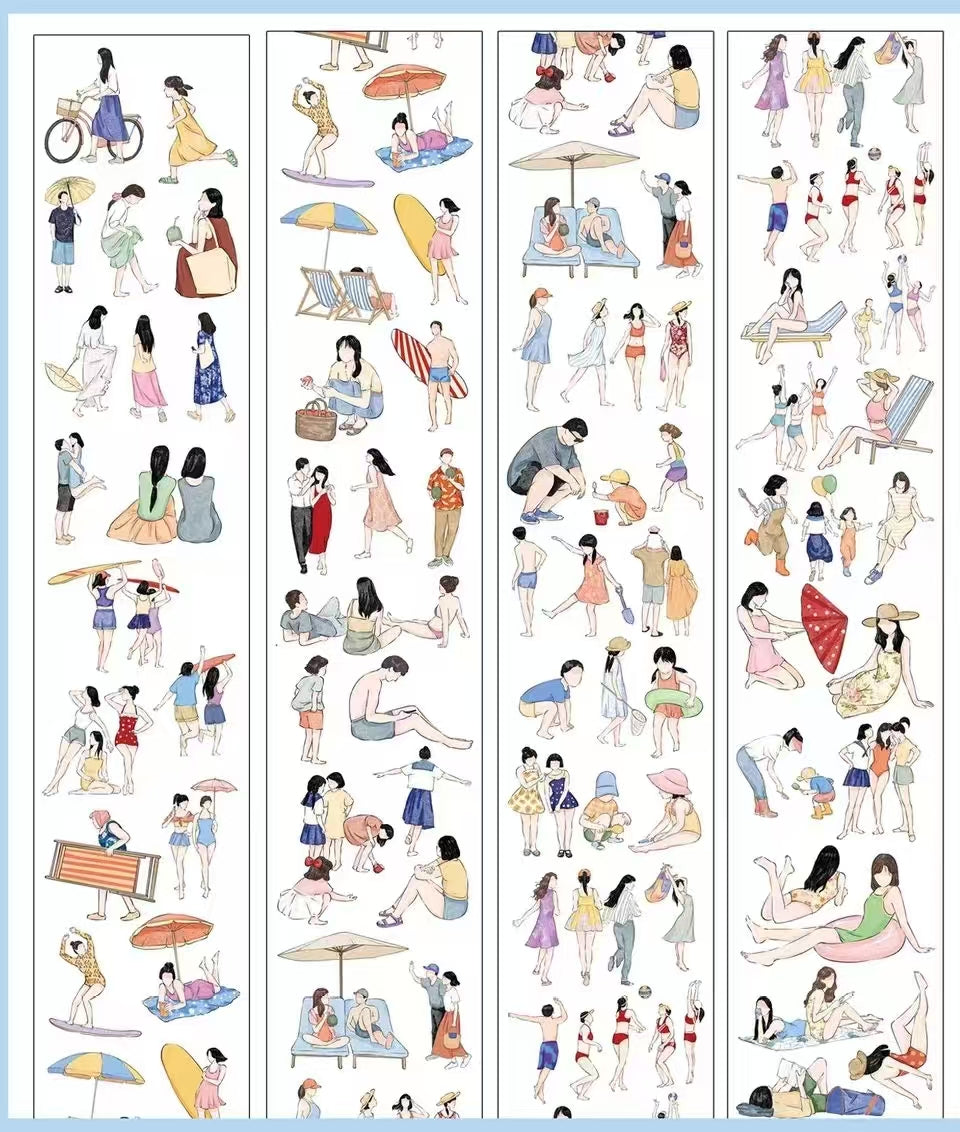 Journal PET tape (6cm*10m/roll) Character