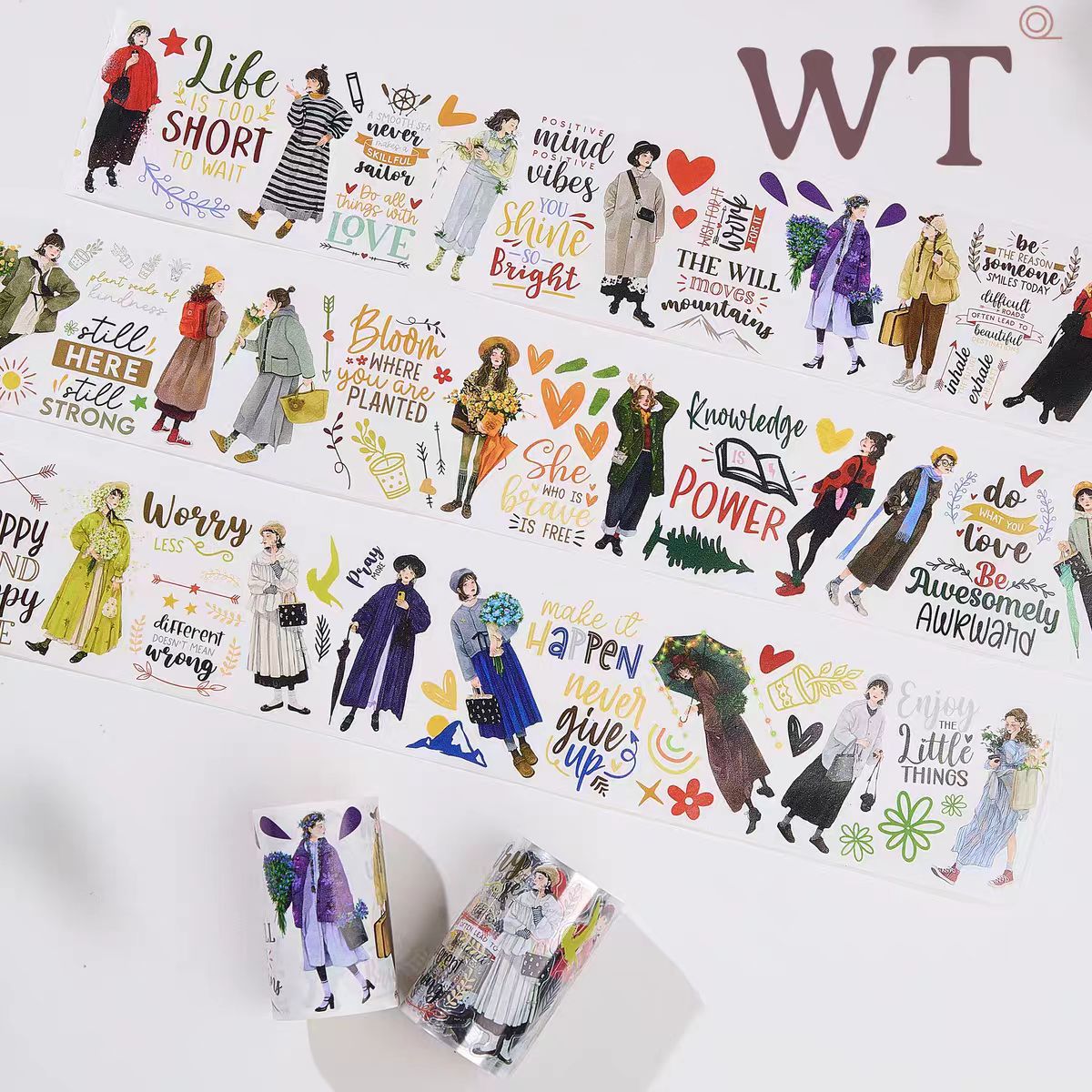 WT Journal pre-cut tape (7cm*5m/roll)