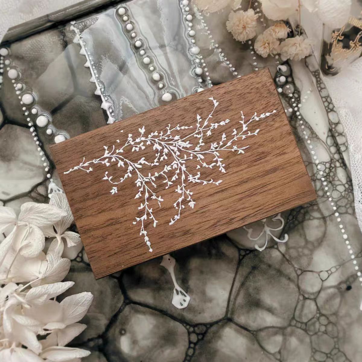 Wooden stamp set