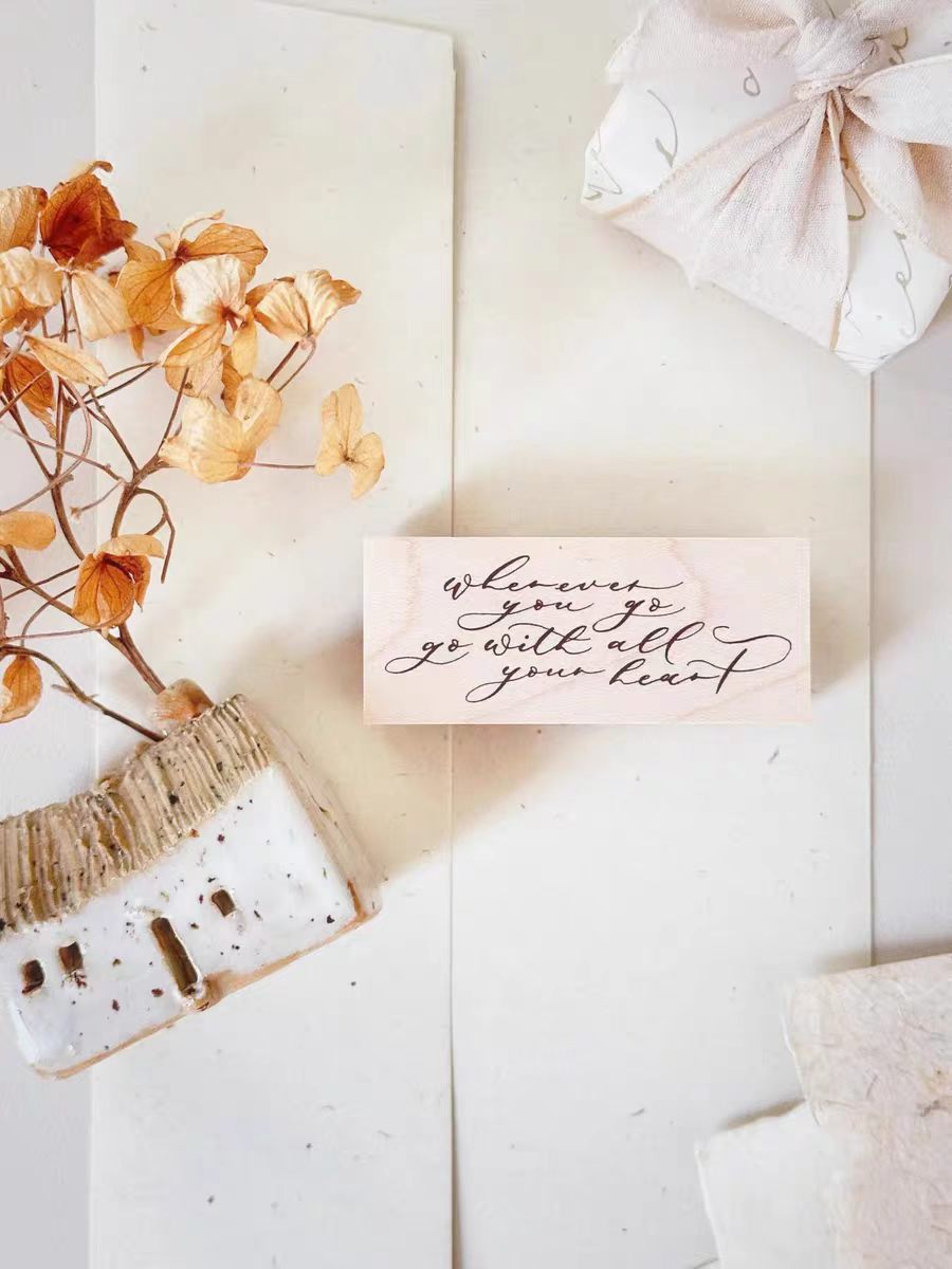 Wooden stamp