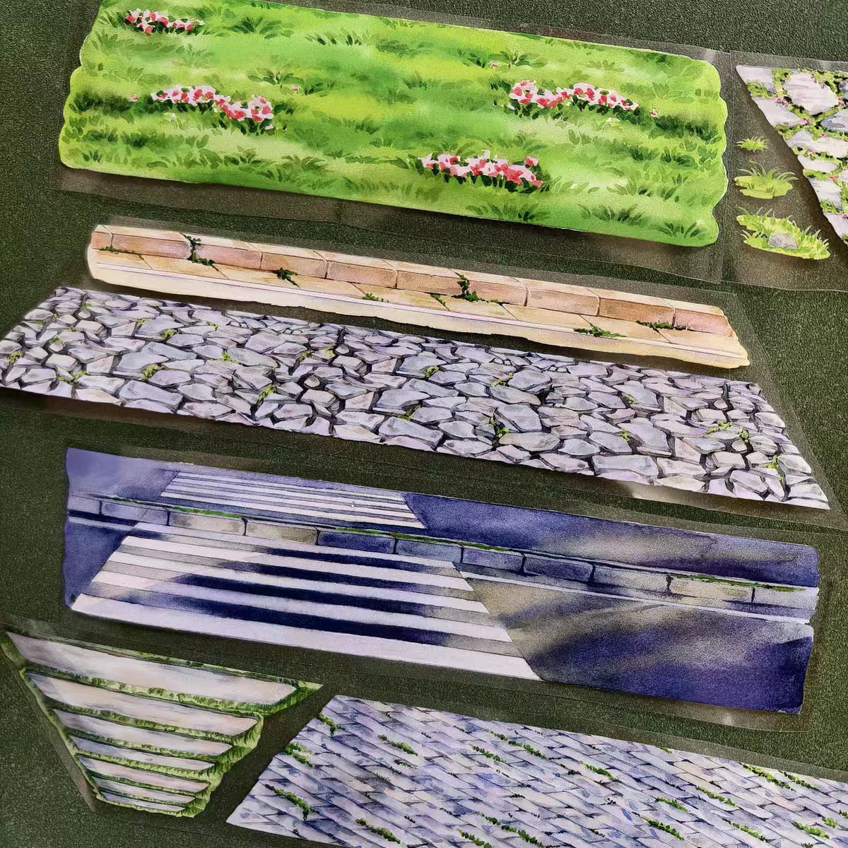 Journal PET landscape tape (5m/roll)