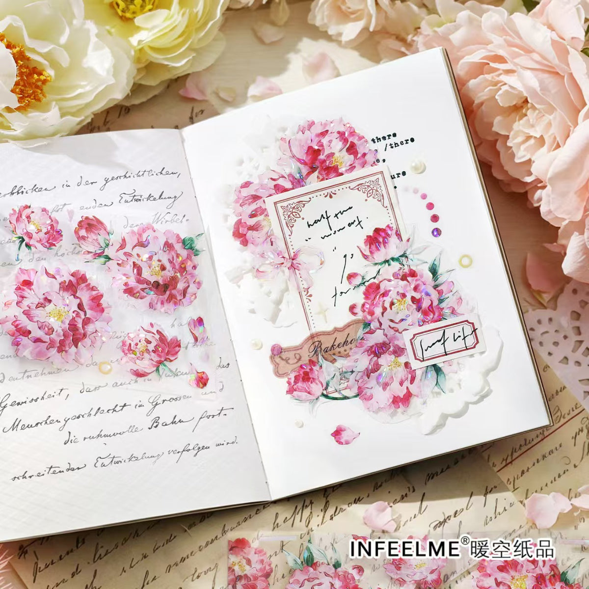 Cinta PET ligera Journal Shell (6cm*2m/rollo)