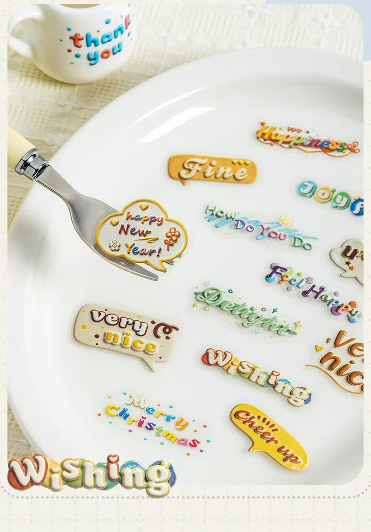 Journal PET sticker packs (20pcs/pack)