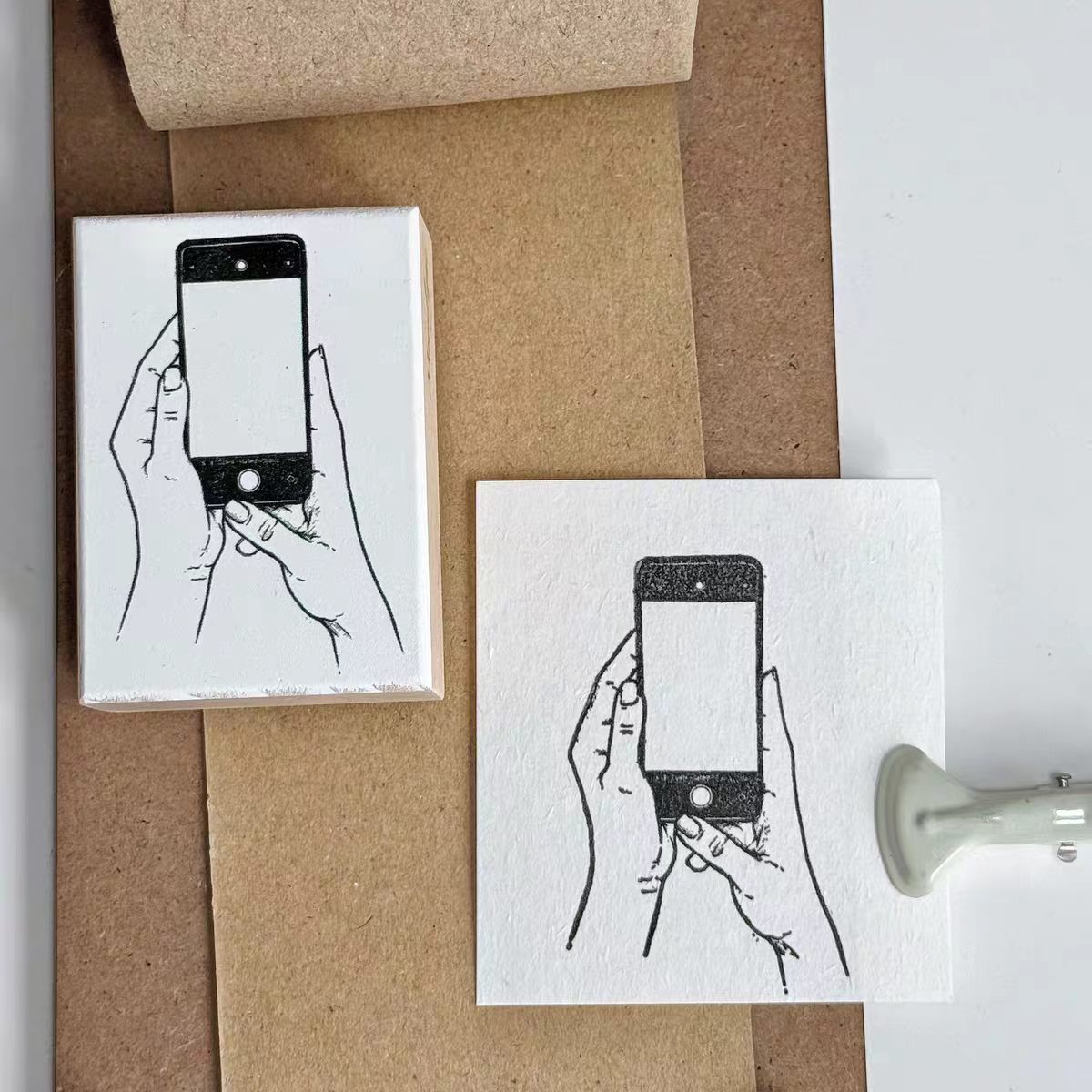 Wooden stamp