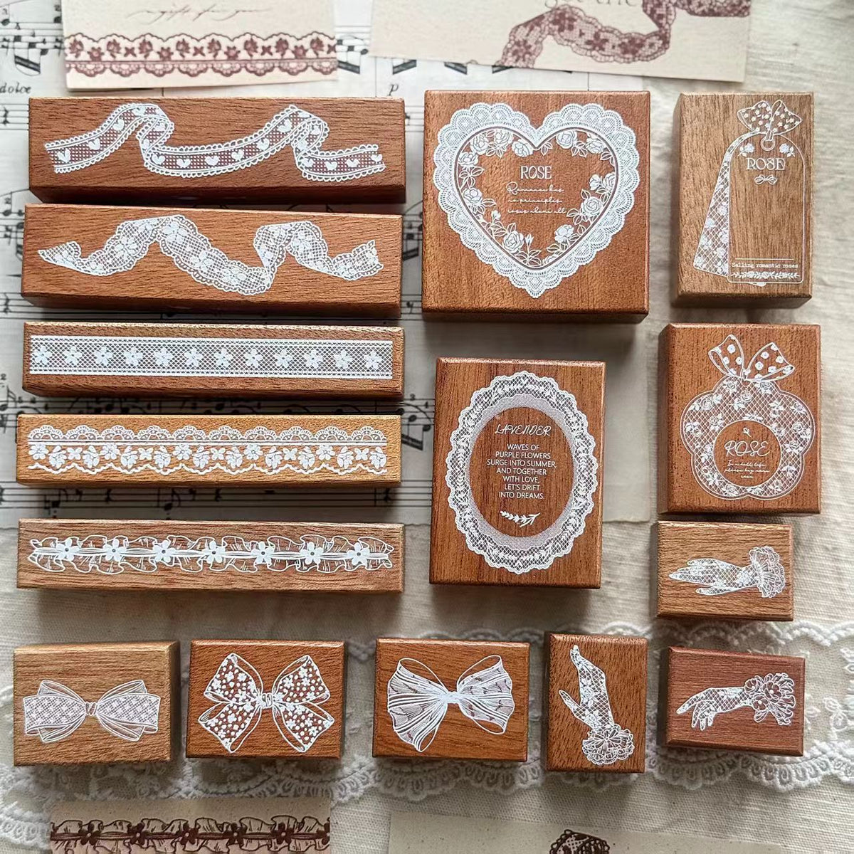 Wooden stamp