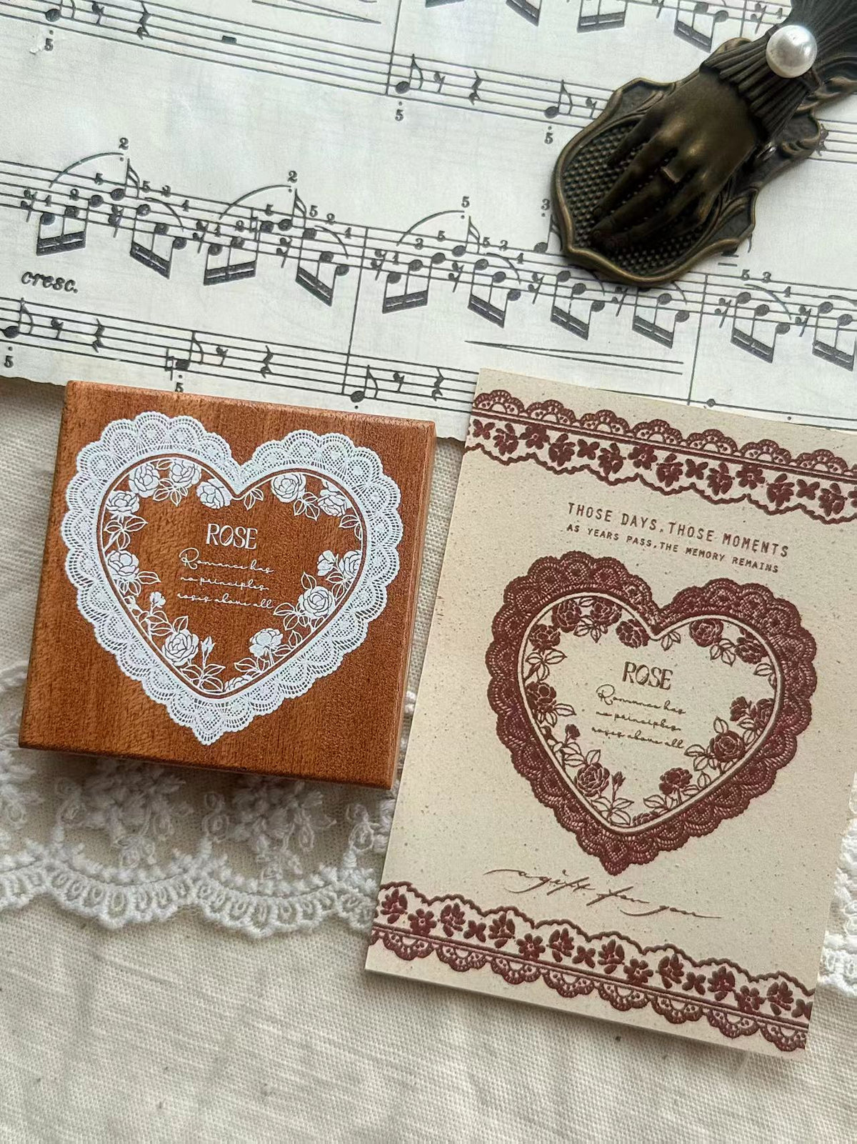 Wooden stamp