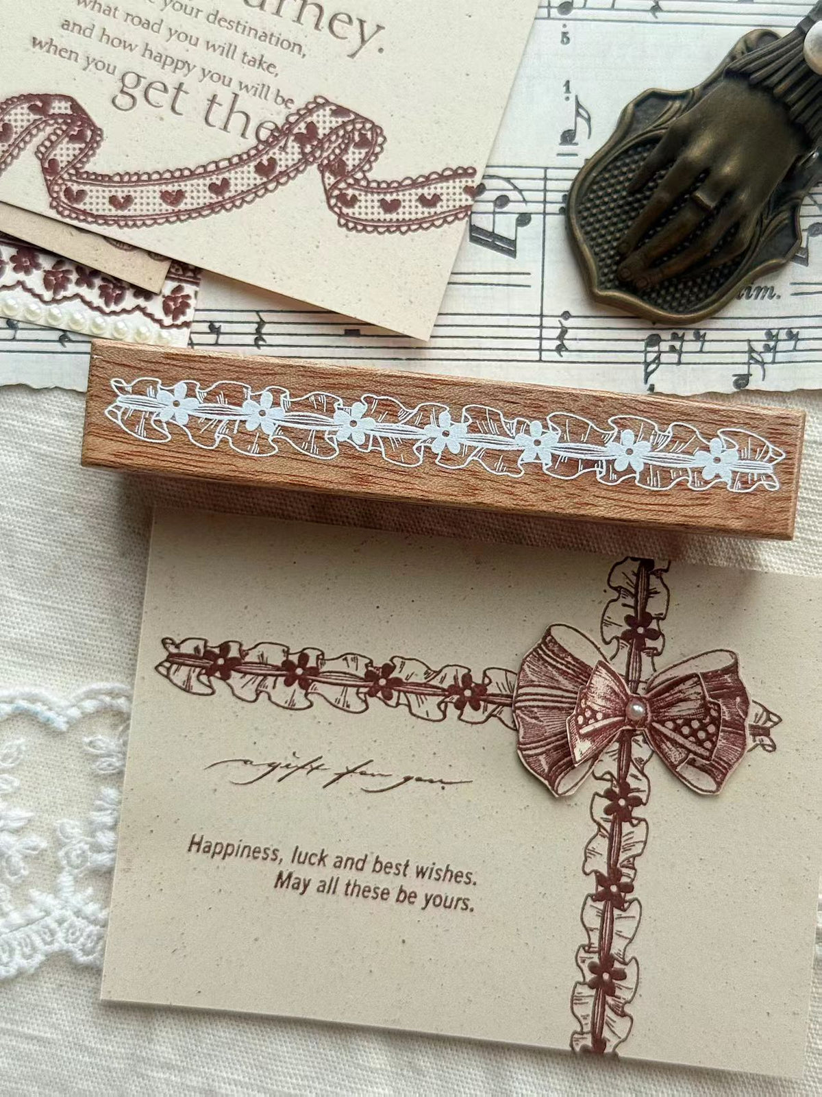 Wooden stamp